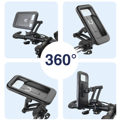 Soporte de teléfono impermeable para Motos/Bicicletas