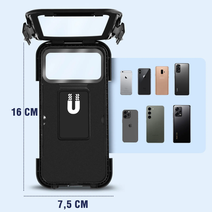 Soporte de teléfono impermeable para Motos/Bicicletas